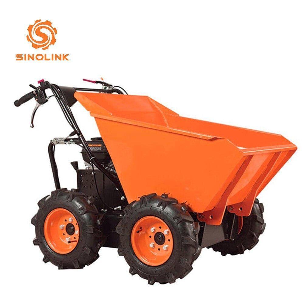 Mini Wheel Dumper WD300D Sinolink 6.5HP 660Lbs Loading Capacity