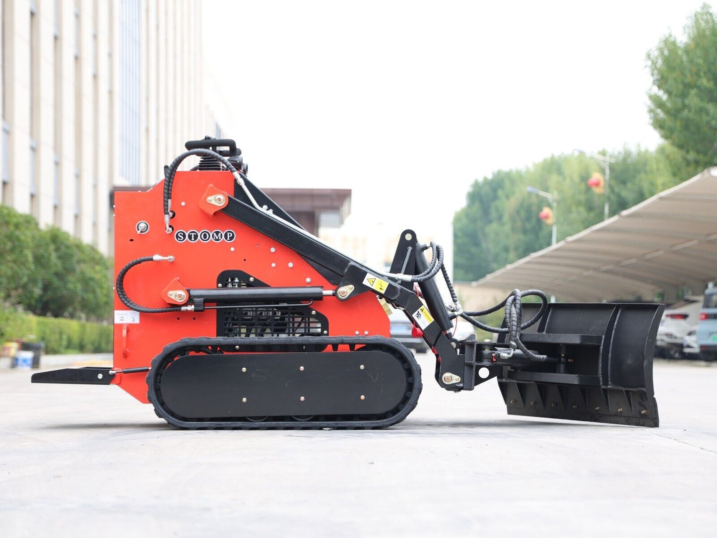NEW Skidsteer Loader Attachment Bulldozer Attachments for TYPHON STOMP Skidsteer