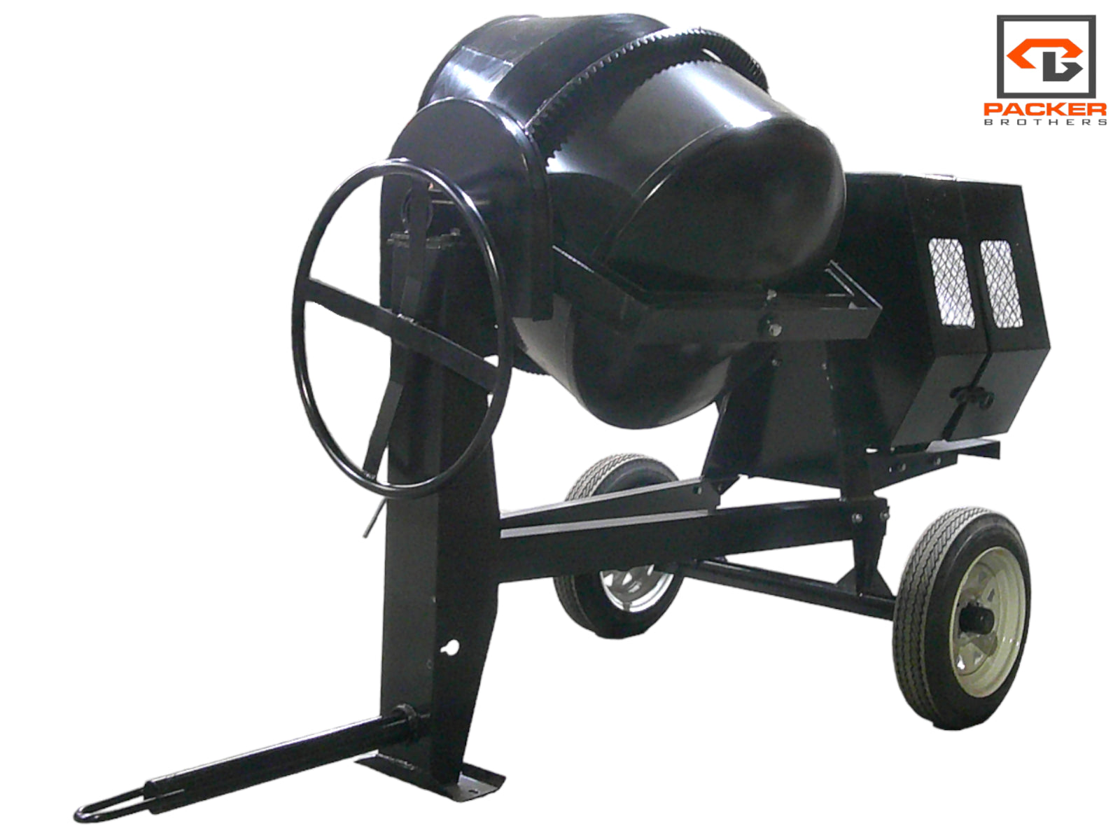 Packer Brothers PB2600 Champ FX200 Concrete Cement Mixer 9 CF Gasoline Powered