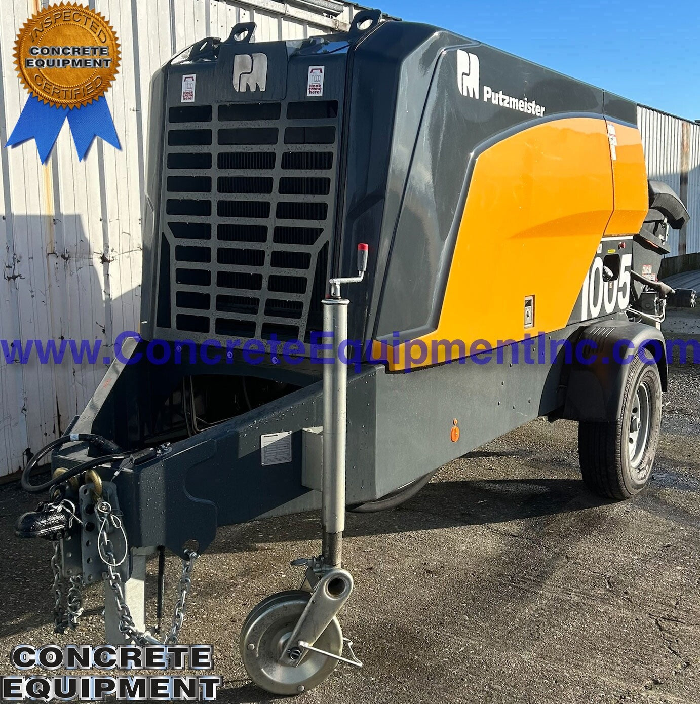 Putzmeister TK 1005 New Concrete Pump 2024 Never Used