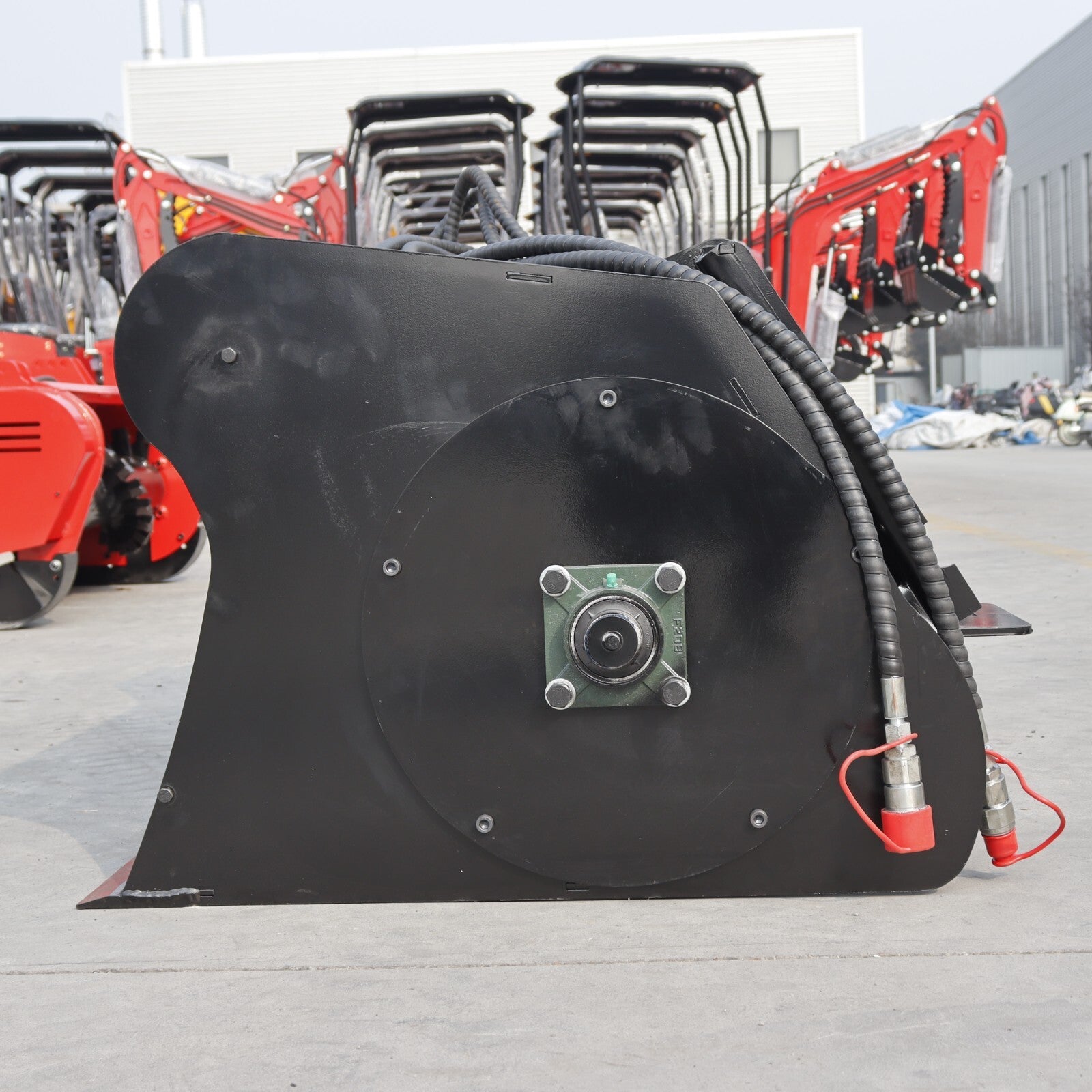Skid Steer Loader 48 Inch Concrete Mixer Attachment Fits Bobcat Sales in USA
