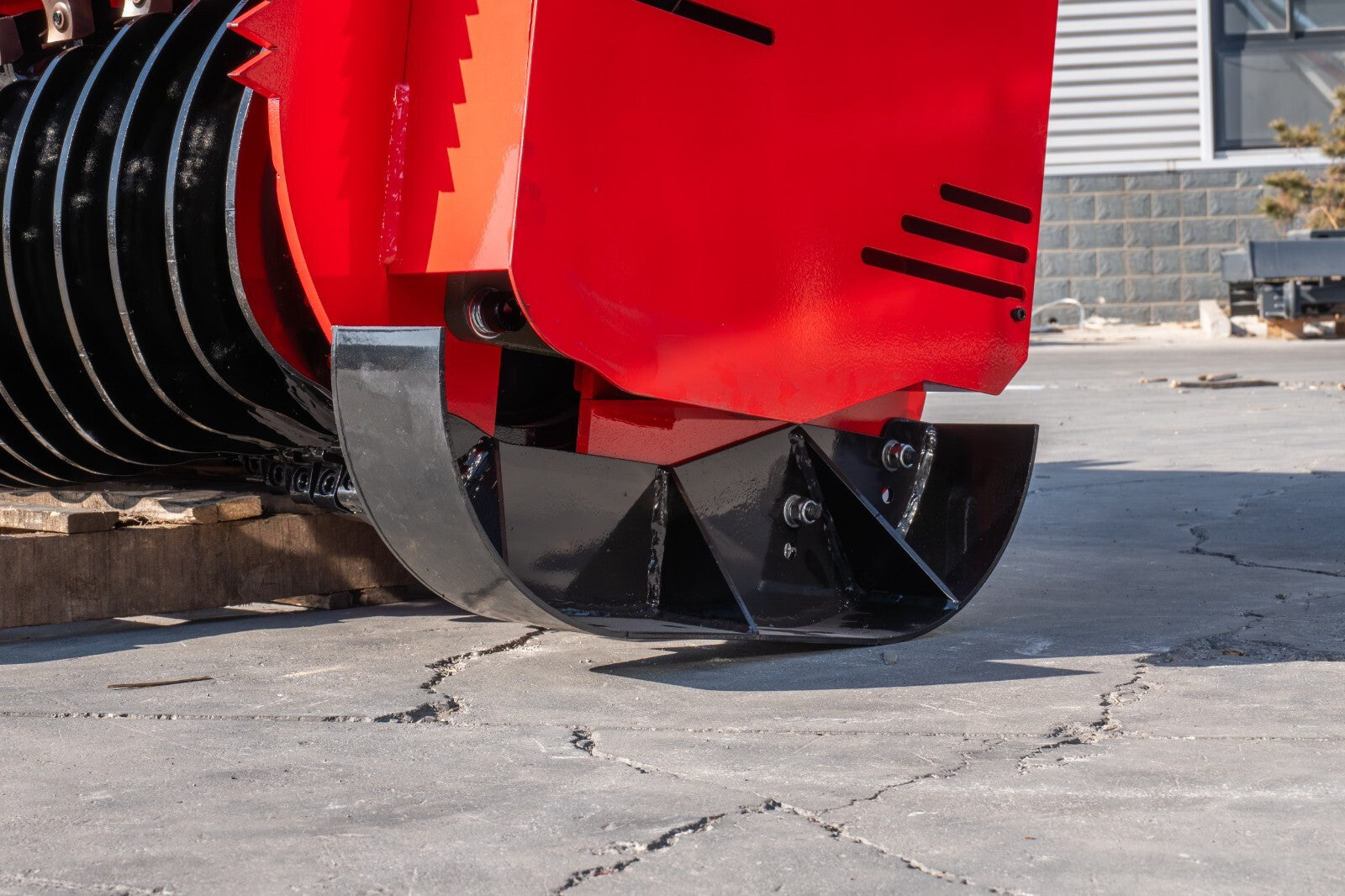 72Inch Skid Steer Loader Forestry Mulcher Wood Chipper Attachment for Bobcat