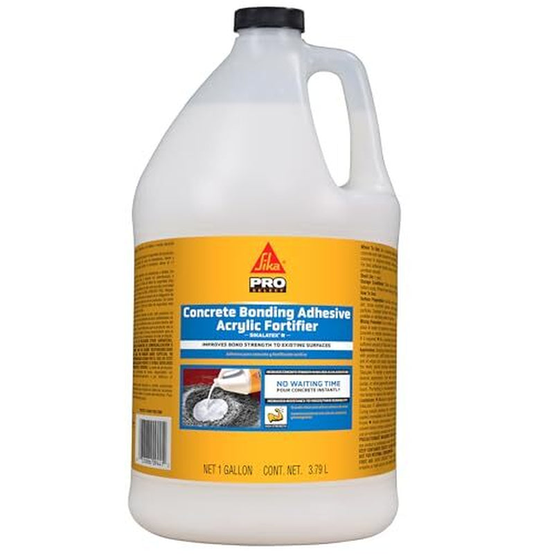 SIKA - Sikalatex R - Concrete Adhesive Glue, White - Admix for Assorted Sizes