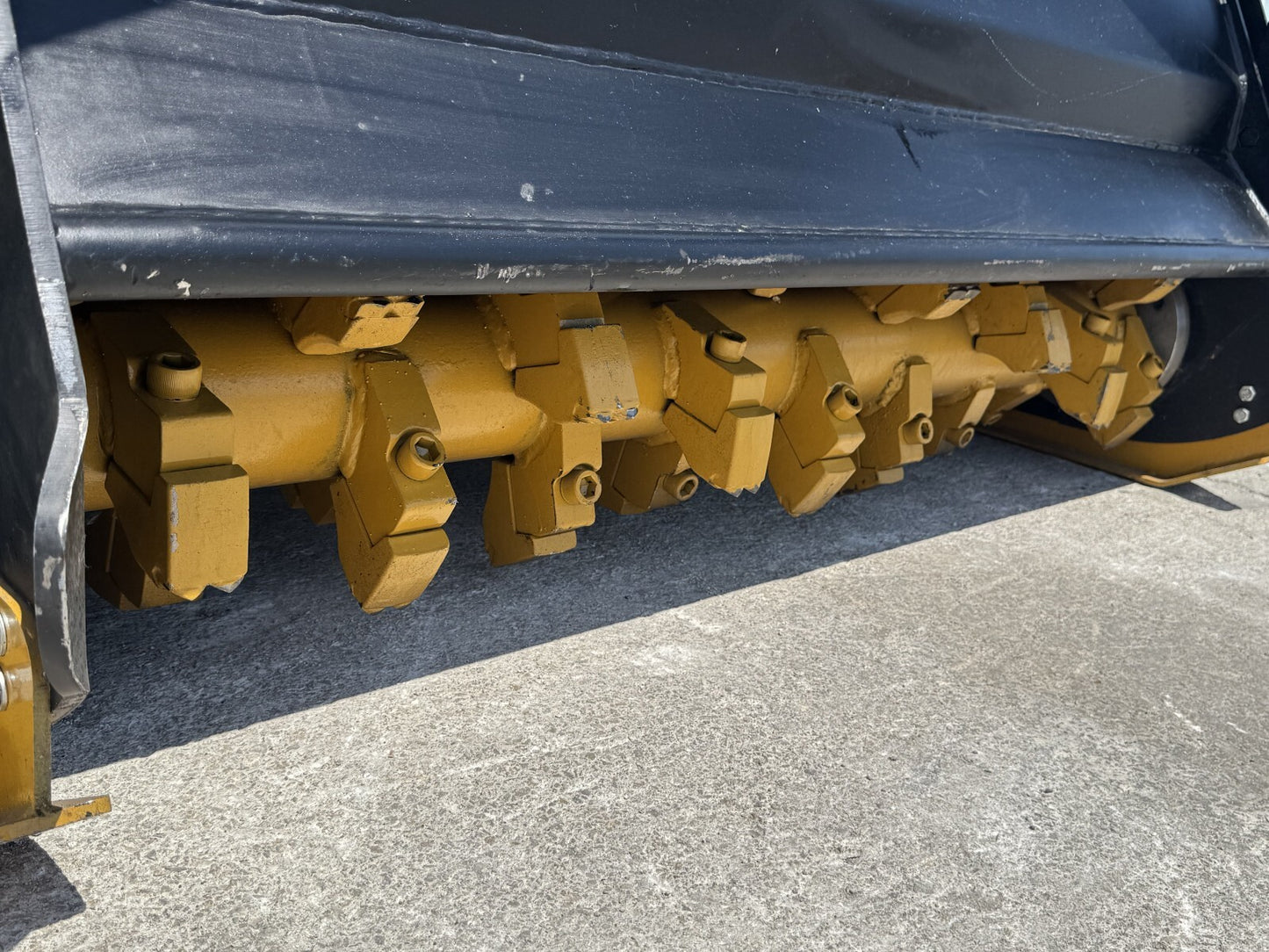 Skid Steer Forestry Drum Mulcher Cutter Attachment HEAVY DUTY 48 Solid Carbide