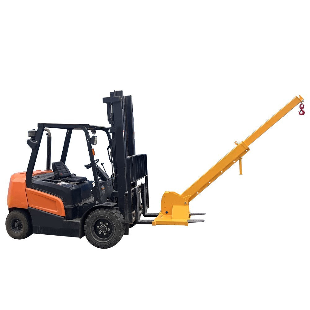12Ft Forklift Telescopic Arm with Adjustable Tilt Angle Forklift Mobile Forklif