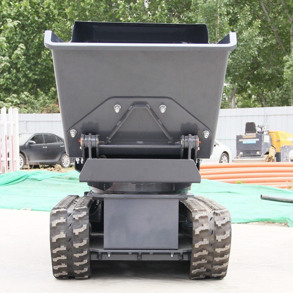 Free Ship 13.5HP BS Crawler Mini Concrete Dump Truck Gasoline Orchard Concrete