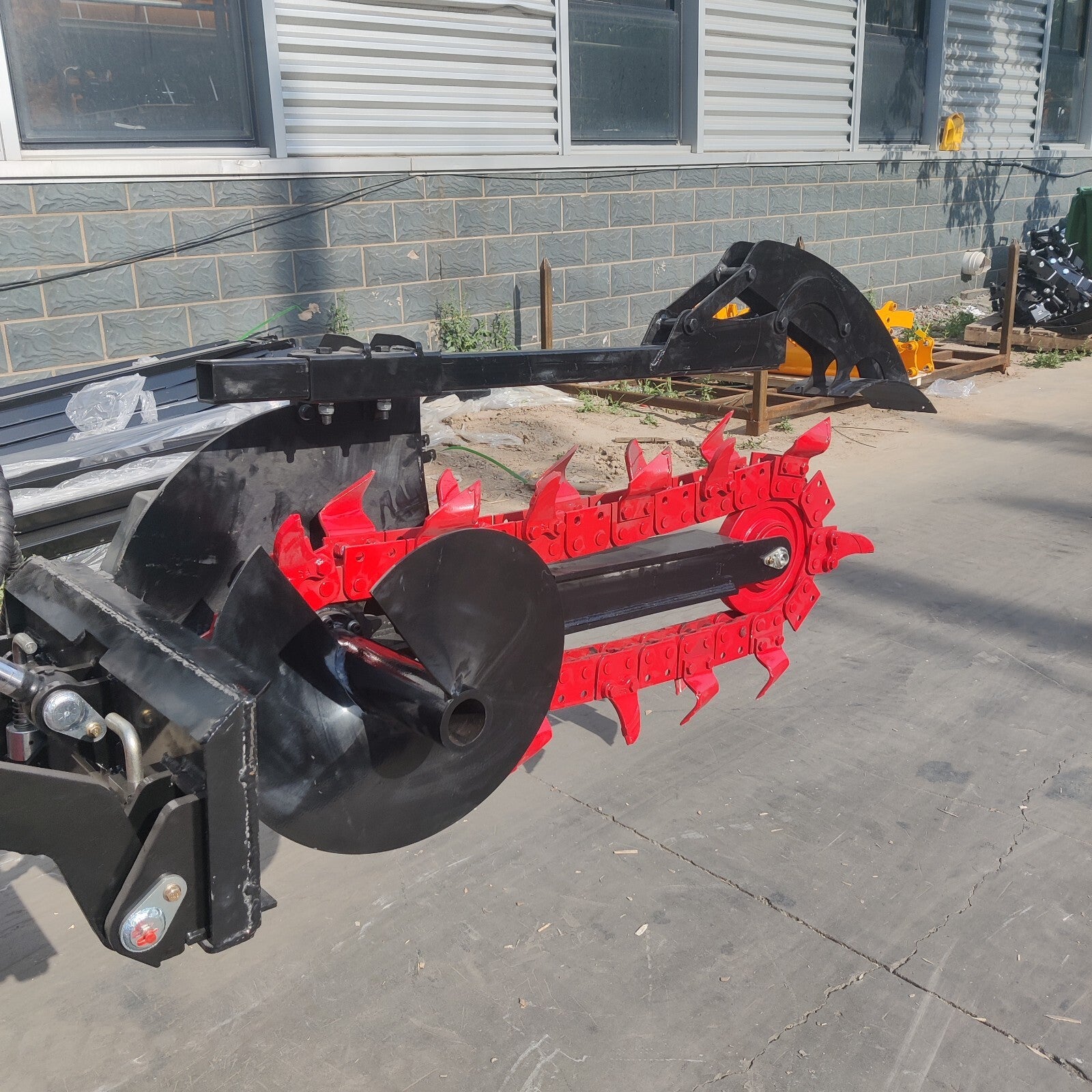 TYPHON Skid Steer Loader Trencher Attachment Loader Trencher FREE DELIVERY