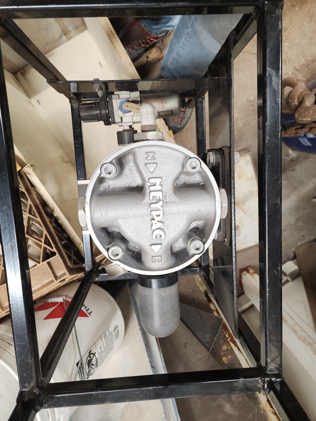 Gunite Shotcrete Compresor Water Pump