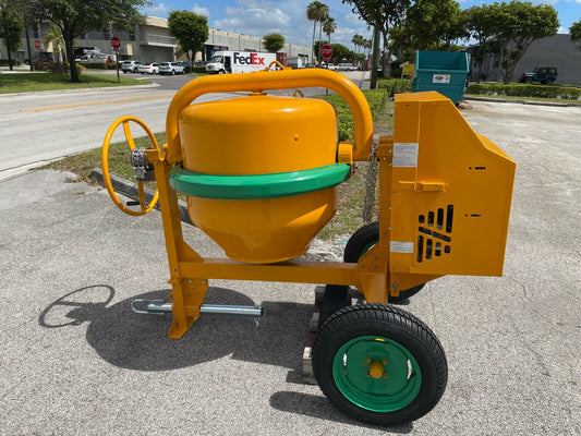 12 Cubic Feet,Cormac Concrete Mixer MADE in ITALY, HONDA GX240, 8 Hp Gas Engine