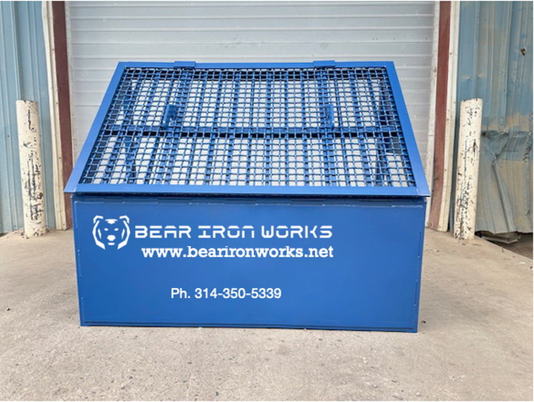 Bear Iron Works Rock Soil Dirt Sand Screen Sifter for Mini Skid Steer Loader