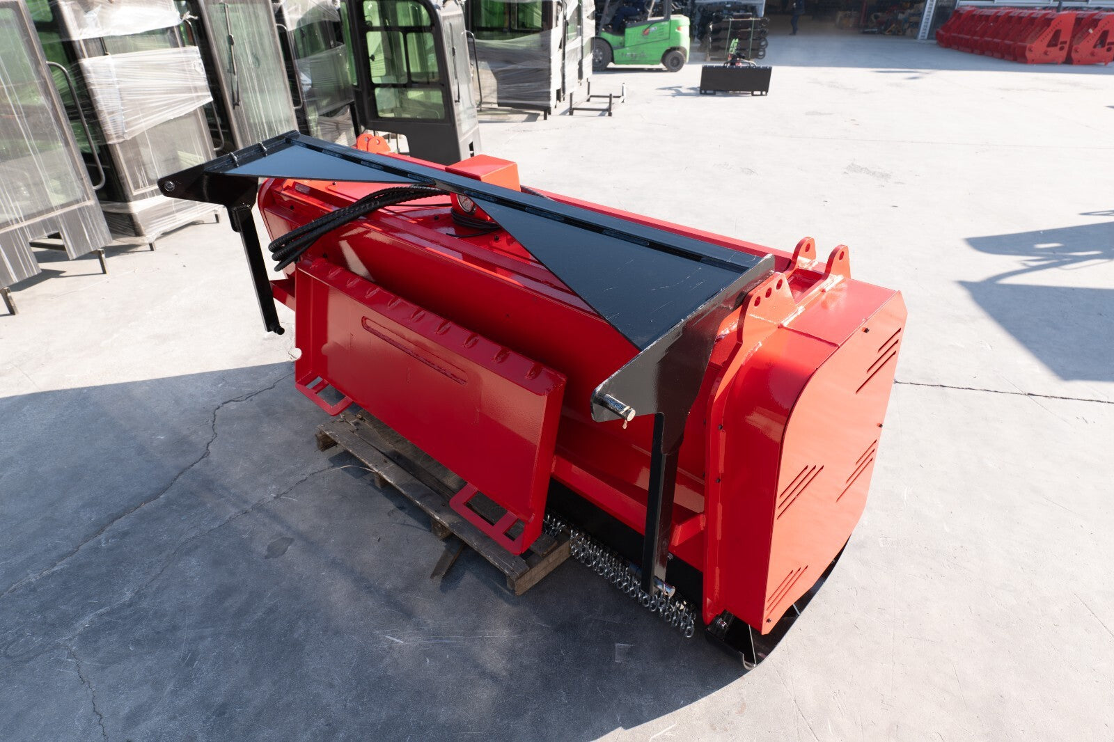 72Inch Skid Steer Loader Forestry Mulcher Wood Chipper Attachment for Bobcat