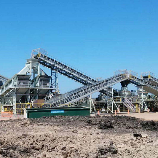 Jaw Broken Concrete Block Construction Waste Jaw Crusher