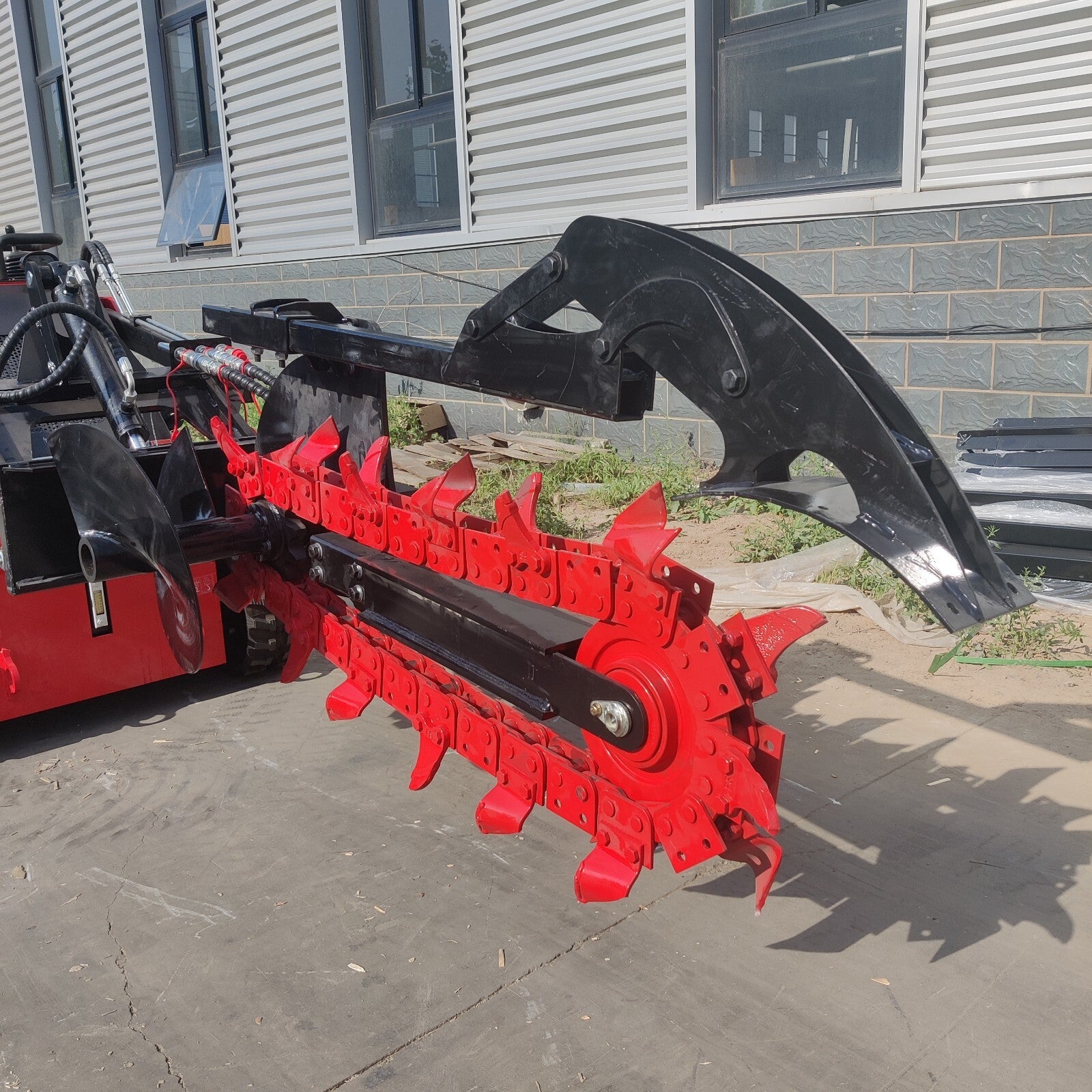 TYPHON Skid Steer Loader Trencher Attachment Loader Trencher FREE DELIVERY