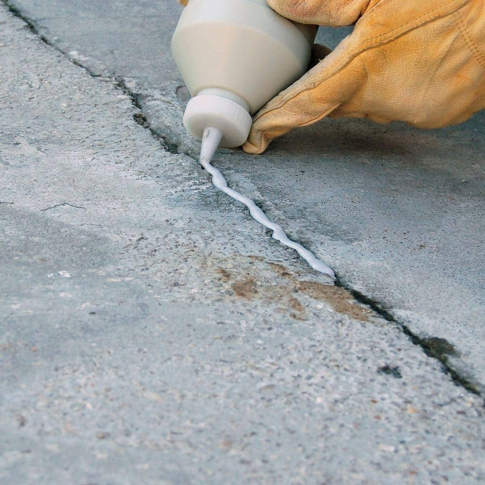 Quikrete Concrete Crack Sealant 1 Qt. Repair Cement Fills Sealants Driveways