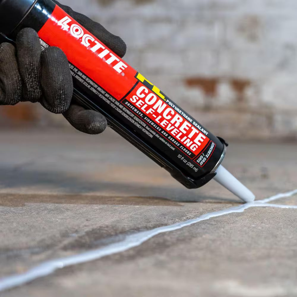 PL 28 Oz. Gray Self-Leveling Concrete Sealant