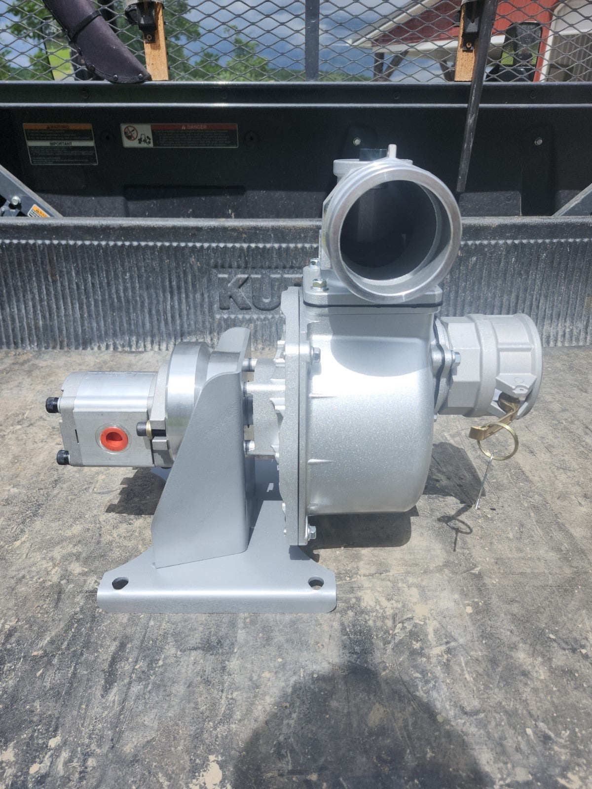 Water Pump Hydraulic 3 Inch, for Water Truck Skid Steer Tractor