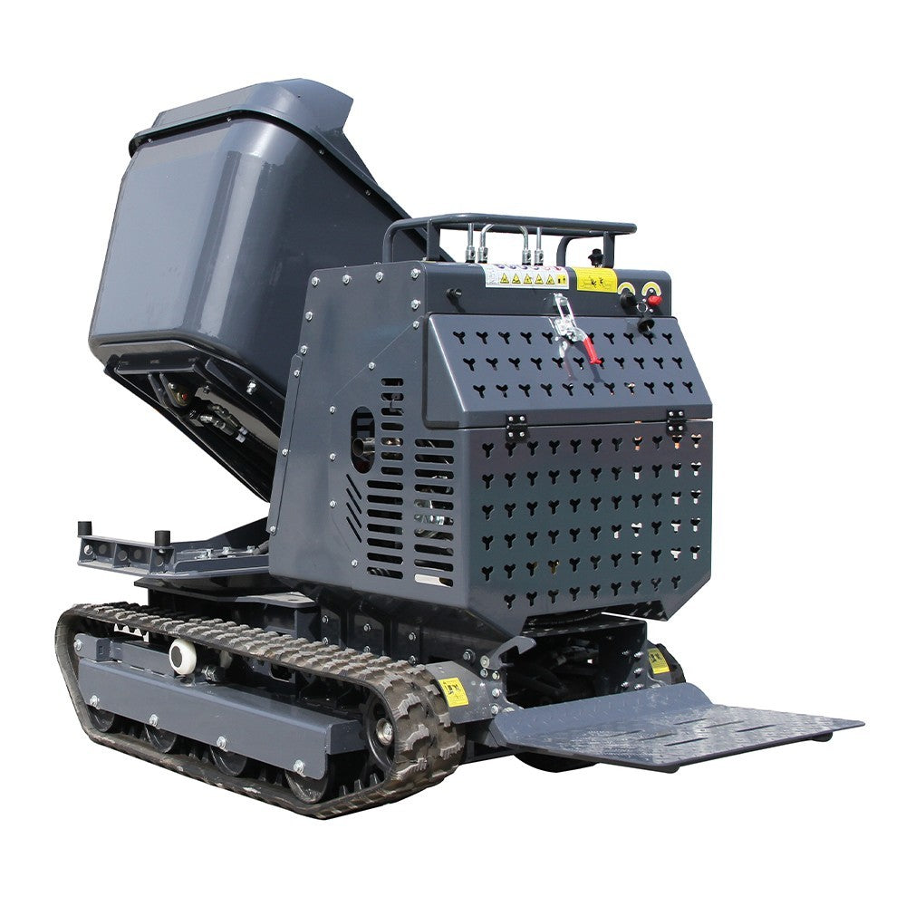 Free Ship 13.5HP BS Crawler Mini Concrete Dump Truck Gasoline Orchard Concrete
