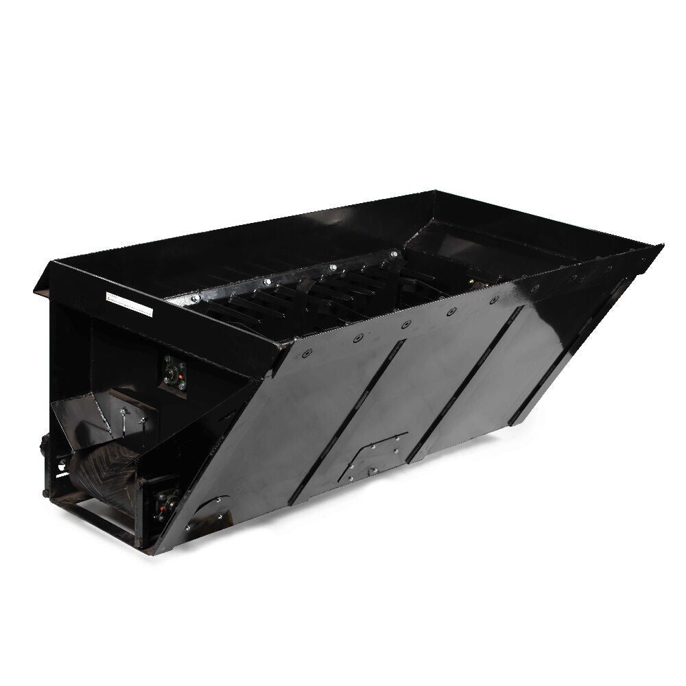 Titan Attachments 72" Side Discharge Bucket, Universal SSQA, Standard Flow