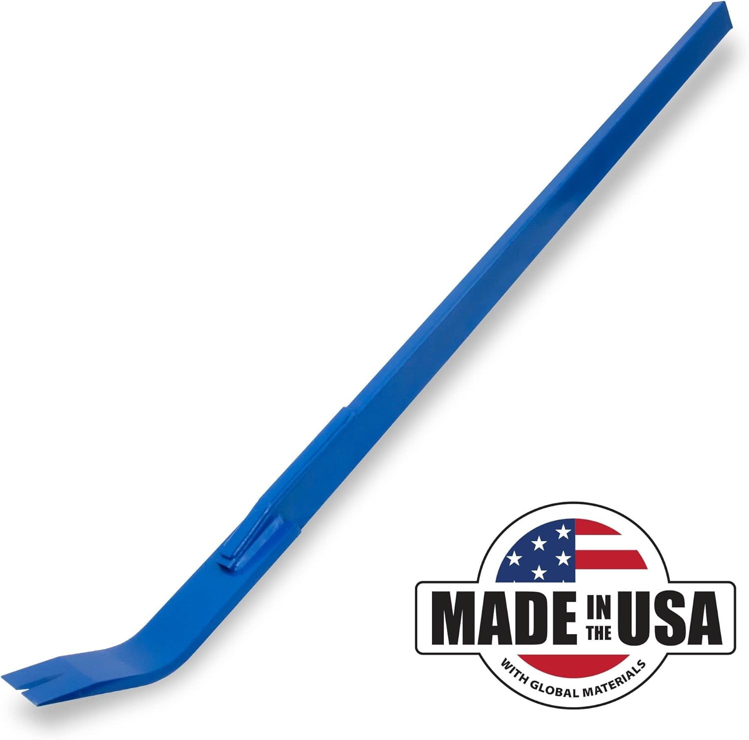 MARSHALLTOWN 56” Open Angle Monster Pry Bar, All-Steel, Powder-Coated, Made in USA, 10453