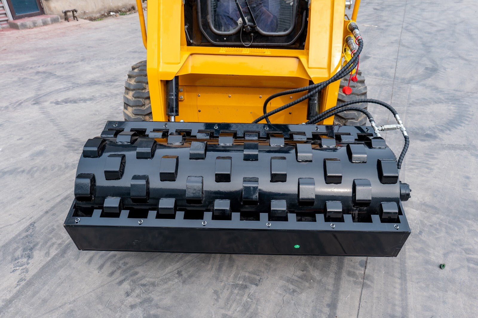 Heavy Duty Skid Steer 1.5M Compactor Wheel Asphalt Roller Compatible for Bobcat