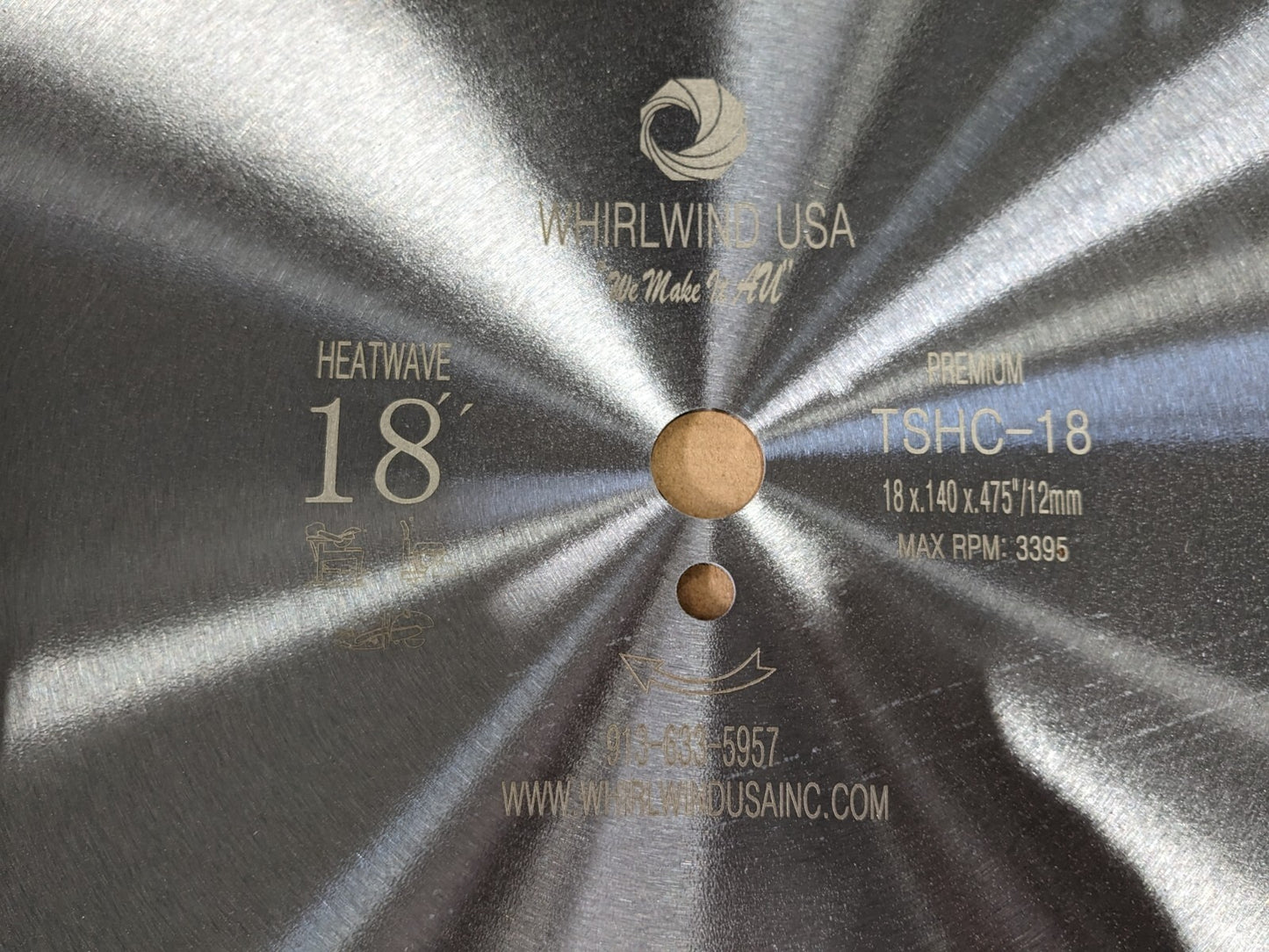 18 Inch Heatwave Dry Concrete Cutting Laser Welded Segmented Diamond Saw Blades