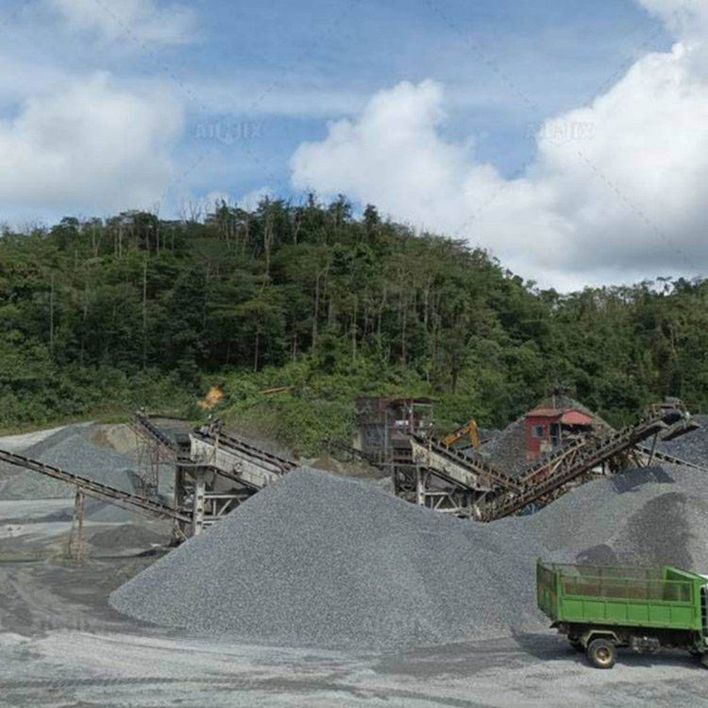 Jaw Broken Concrete Block Construction Waste Jaw Crusher