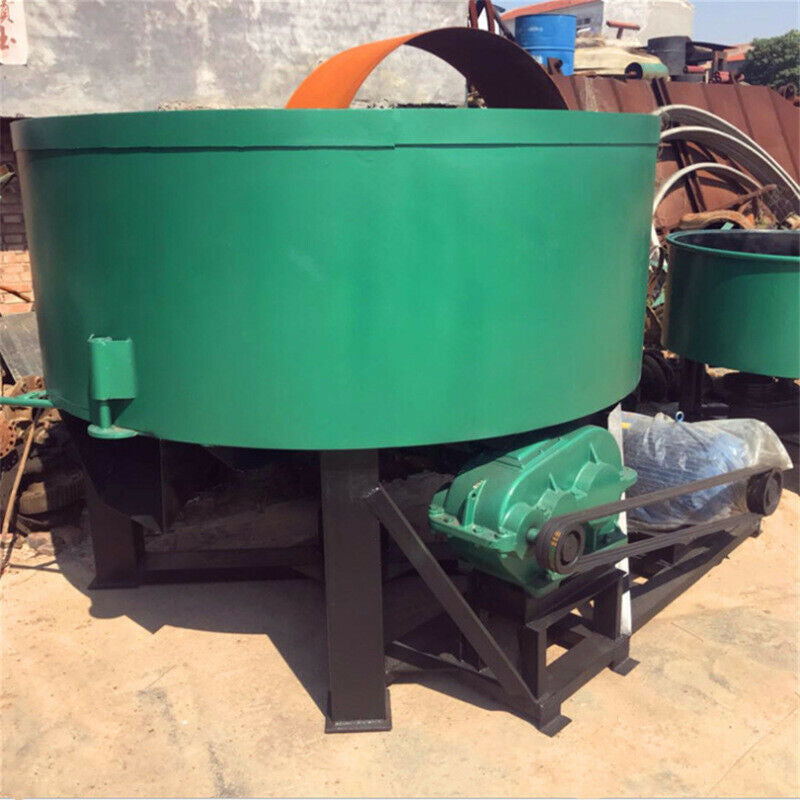 Flat Mixer Large Concrete Mixer Five Cubic Meter Mixing Tank Mortar Negotiable