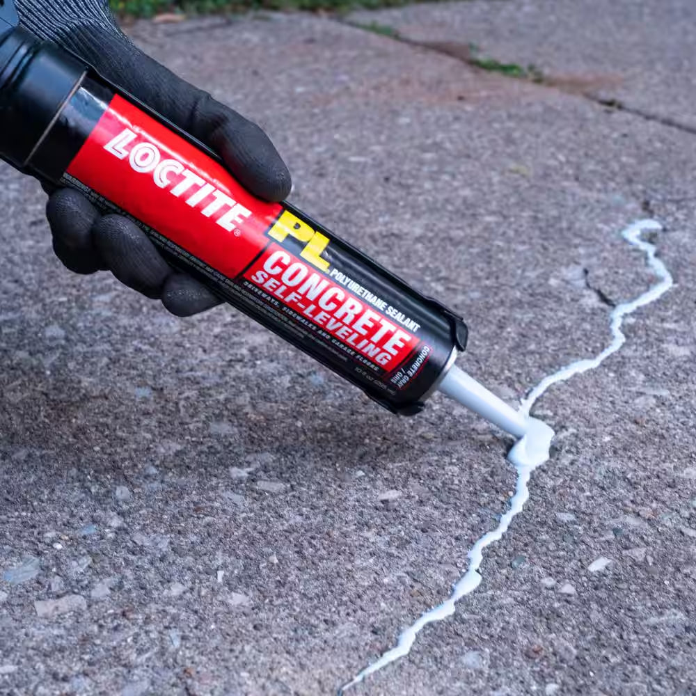 PL 28 Oz. Gray Self-Leveling Concrete Sealant