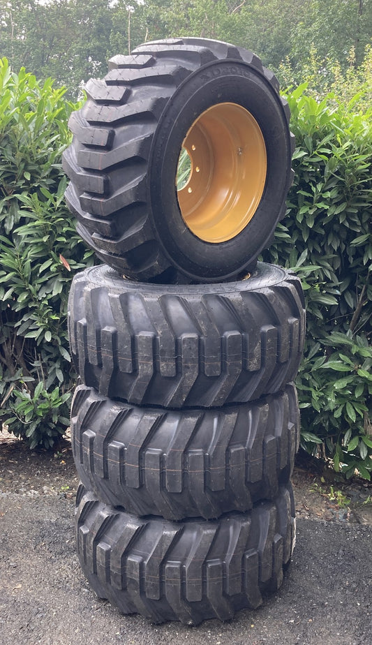 33X15.5-16.5 Galaxy XD2010 High Flotation Skid Steer Tires/Rims for Skid Steers