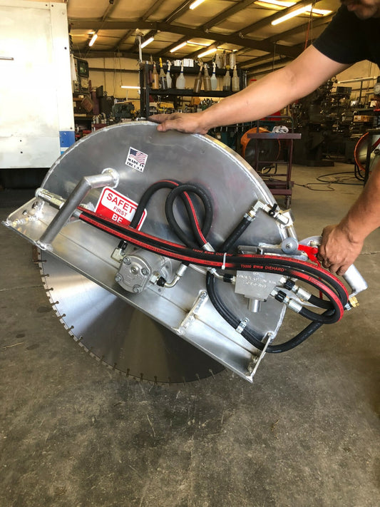 30" Hydraulic Concrete Cutting Saw