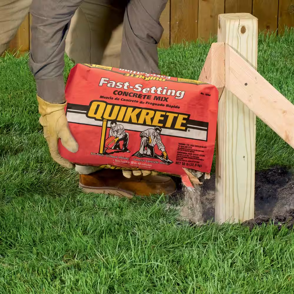 50 Lb. Fast-Setting Concrete Mix