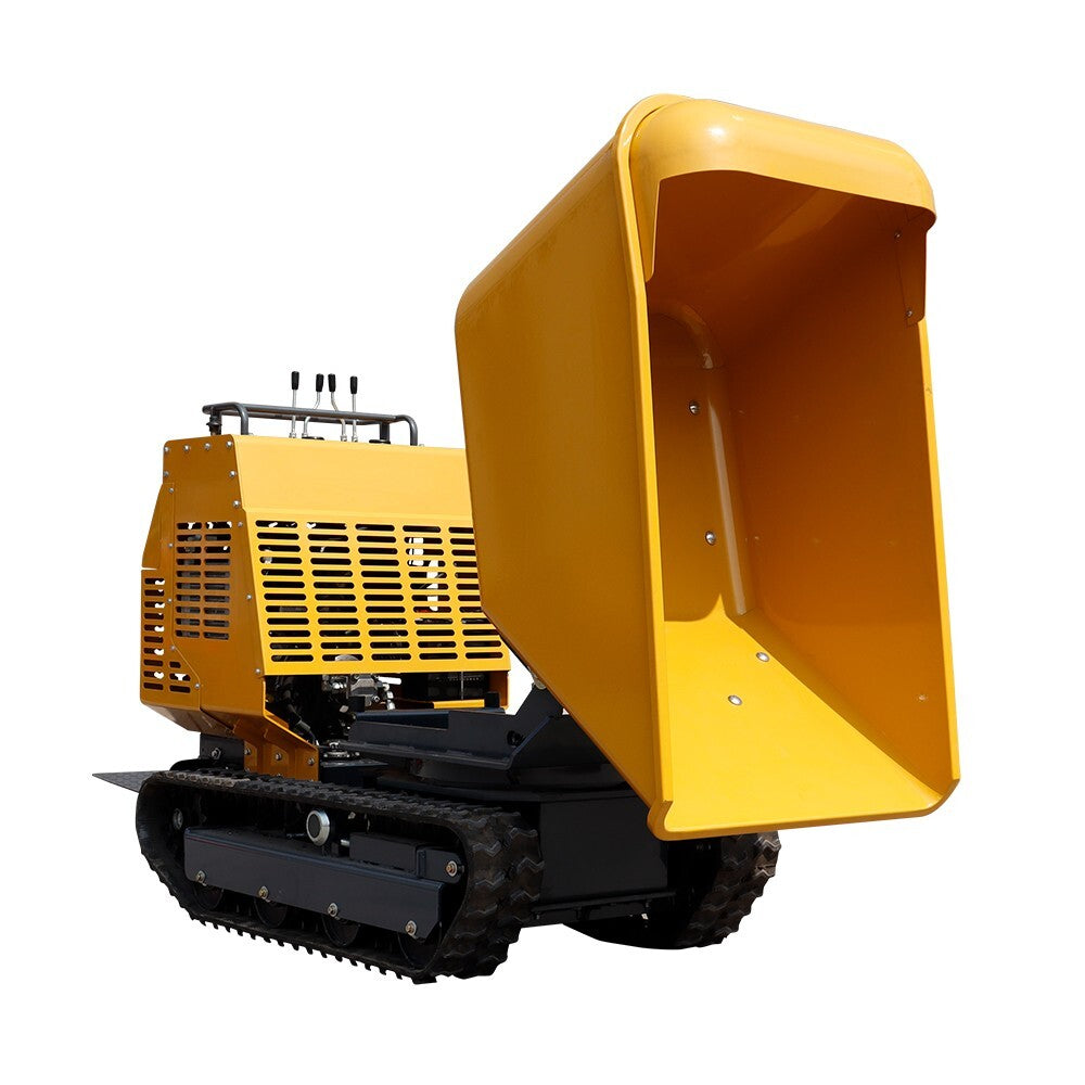 BID for Tracked Hydraulic Mini Dumper 13.5HP Gas EPA Truck for Construction