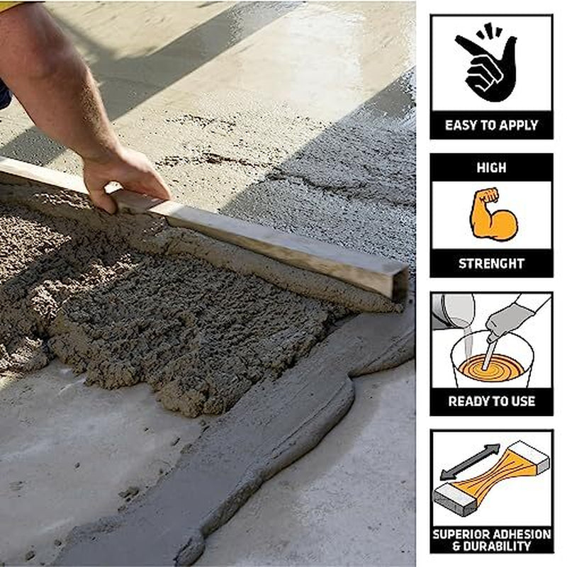 SIKA - Sikalatex R - Concrete Adhesive Glue, White - Admix for Assorted Sizes