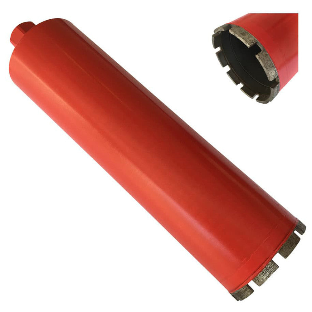 Wet Diamond Core Bits for Concrete, Concrete W/Light Rebar or Hard Masonry