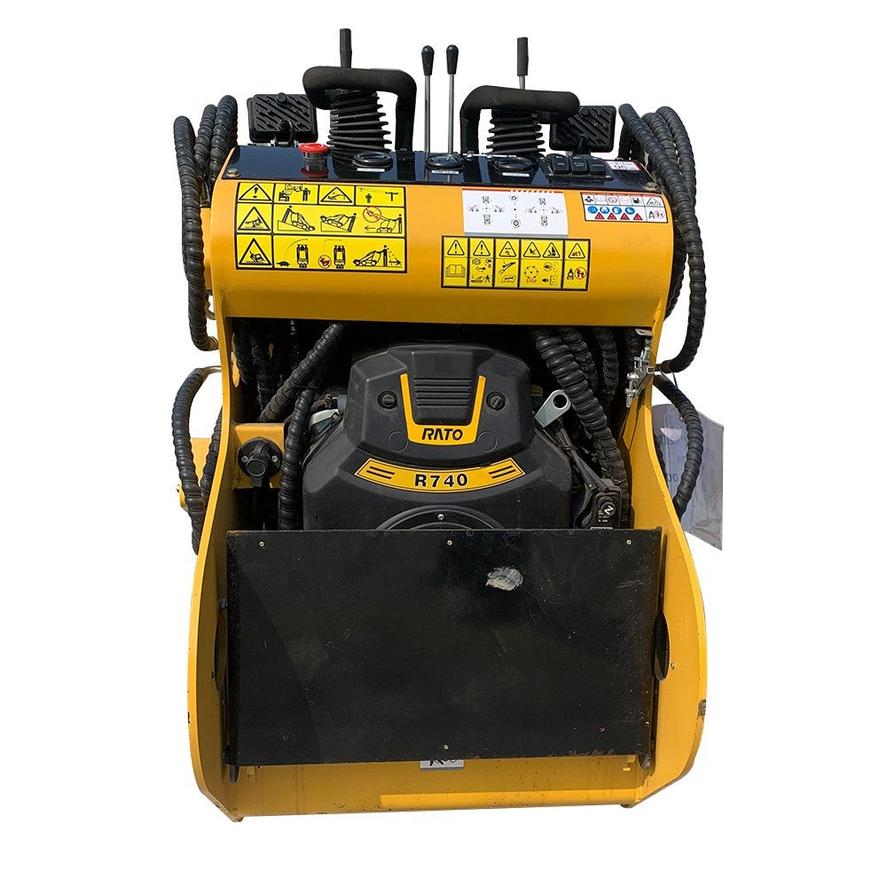 AGT Mini Skid Steer Track Loader 27 HP 2 Cylinder Rato Engine Stand on Crawler