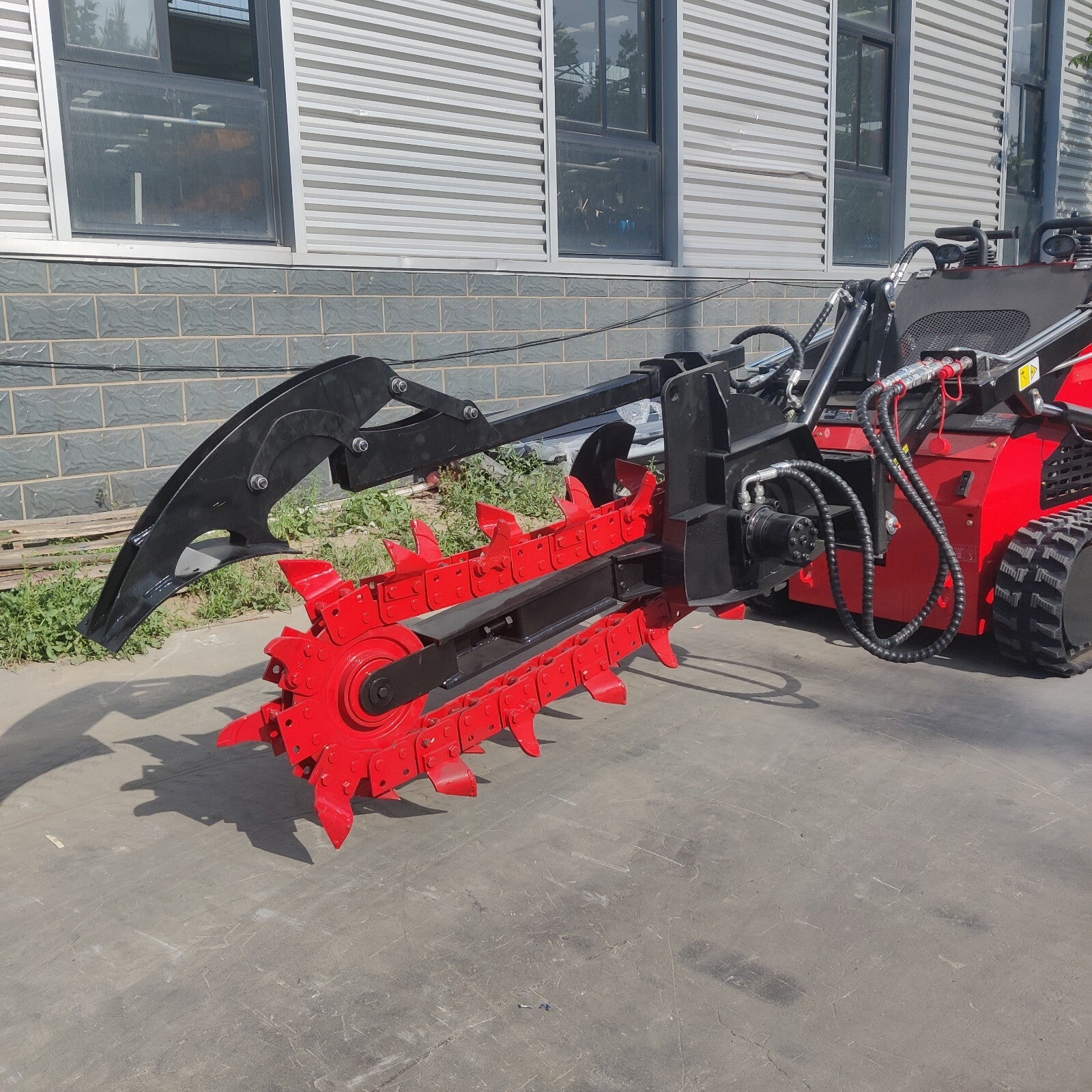 TYPHON Skid Steer Loader Trencher Attachment Loader Trencher FREE DELIVERY