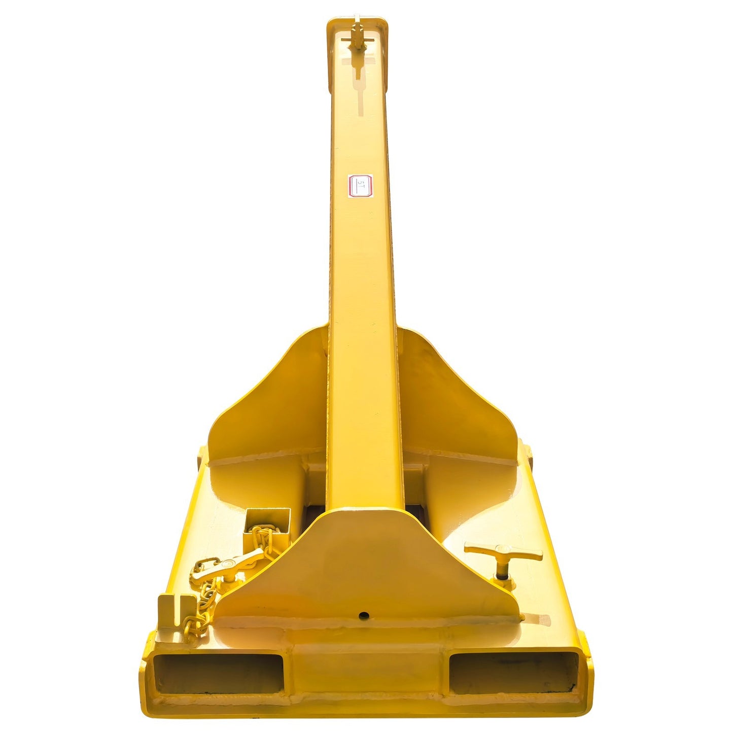 4T Adjustable Hoist Forklift Jib Boom Crane 8800Lbs Mobile Forklift Crane Equip