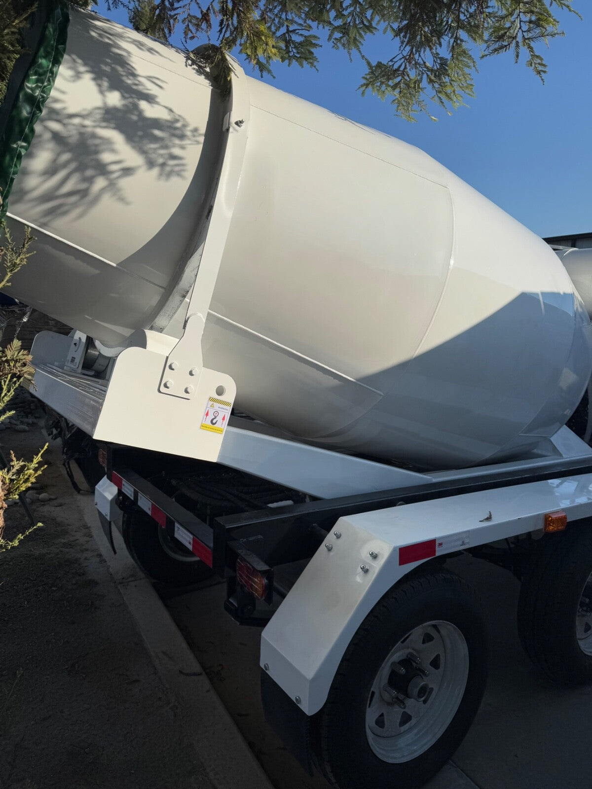2 Yard New Concrete Mixer Trailer
