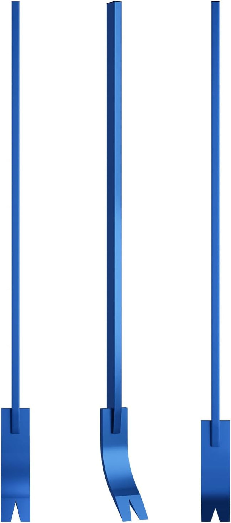 Pallet Buster, Flat Fulcrum Monster Pry Bar, Little Monster Pry Bar, Concrete, Powder-Coated All-Steel, Demolition, Heavy Duty, 47'' Handle, Deck Board Removal Tool