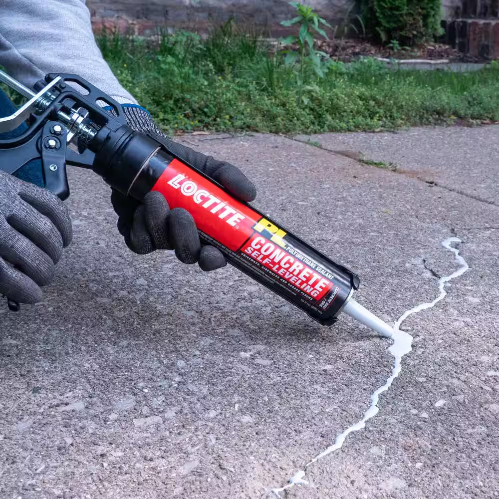 PL 28 Oz. Gray Self-Leveling Concrete Sealant