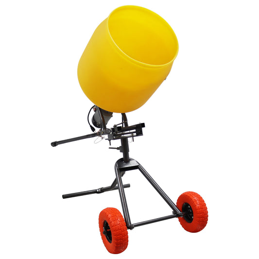 100L/3.5 Cu.Ft Push-Type Cement Mixer Concrete Mortar Polythene Drum 110V 300W
