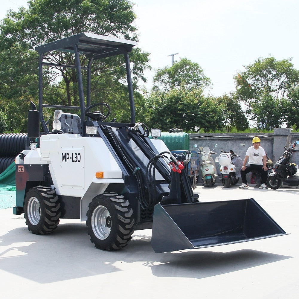 26HP Kubota D1105 1.4-Ton Wheel Cab Skid Steer Loader 2025 Brand New USA STOCK