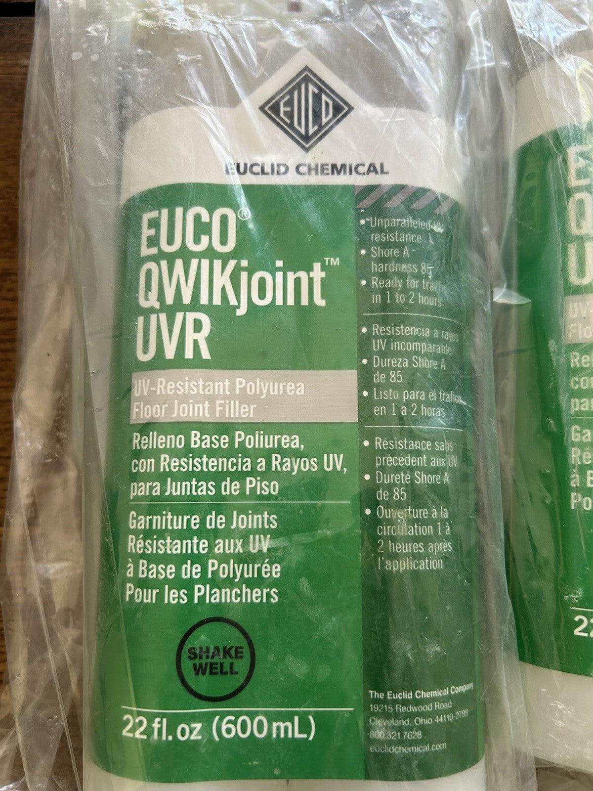 Lot of 4 Industrial Concrete Joint Fill Euclid Chemical Polyurea