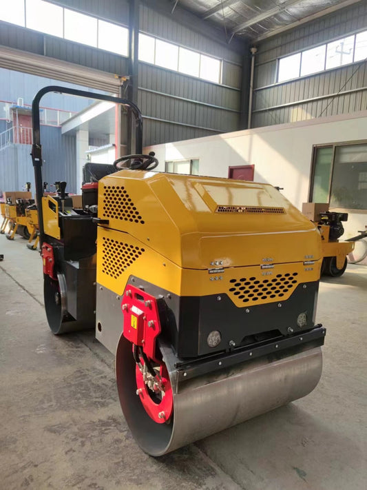 Industrial 2Ton Driving Double Drums Asphalt Vibratory Road Roller