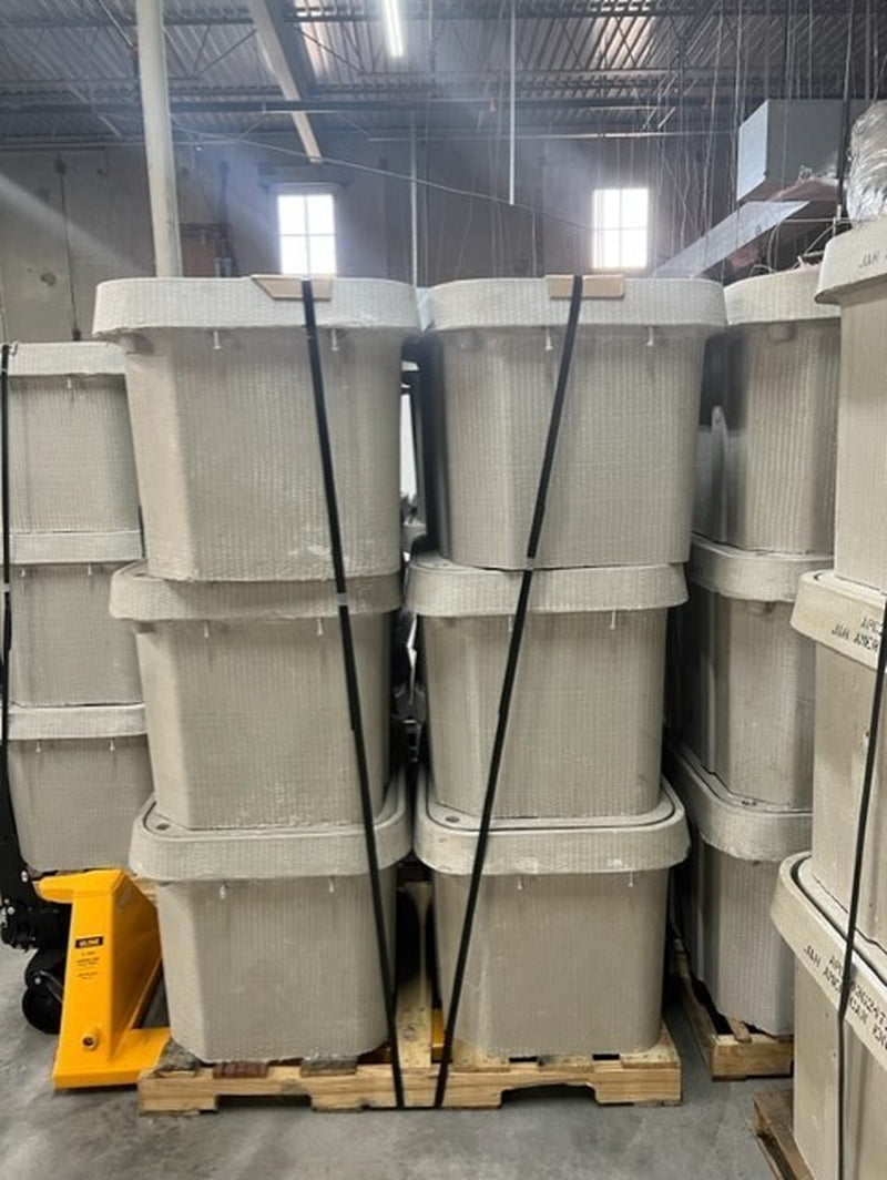 24X36X24 Polymer Concrete Tier 22 Handhole Vaults, Price Is for 6 Hand Holes