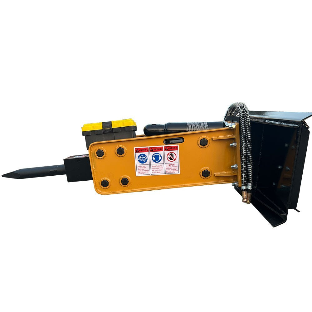 Skid Steer 750 Hydraulic Hammer Concrete Breaker Drilling Tools 3" Chisel Diam