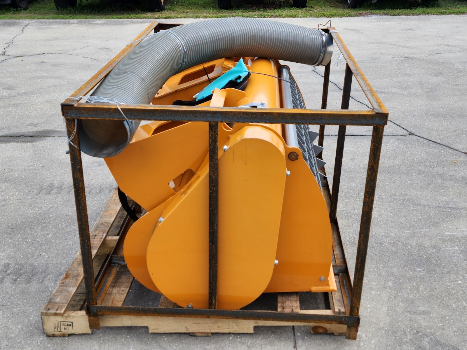 LANDHONOR Concrete Cement Mixer DOUBLE Discharge Skid Steer Mix N Go Attachment