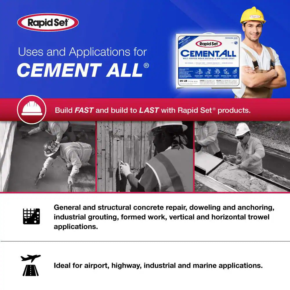 25 Lbs. Cement All Multi-Purpose Construction Material