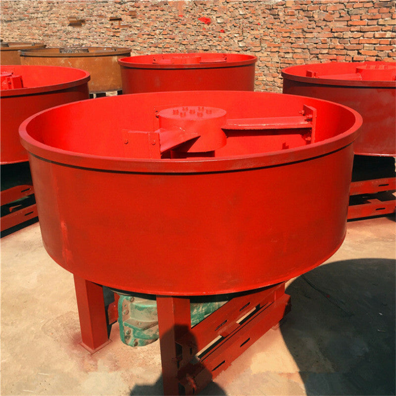 Flat Mixer Large Concrete Mixer Five Cubic Meter Mixing Tank Mortar Negotiable