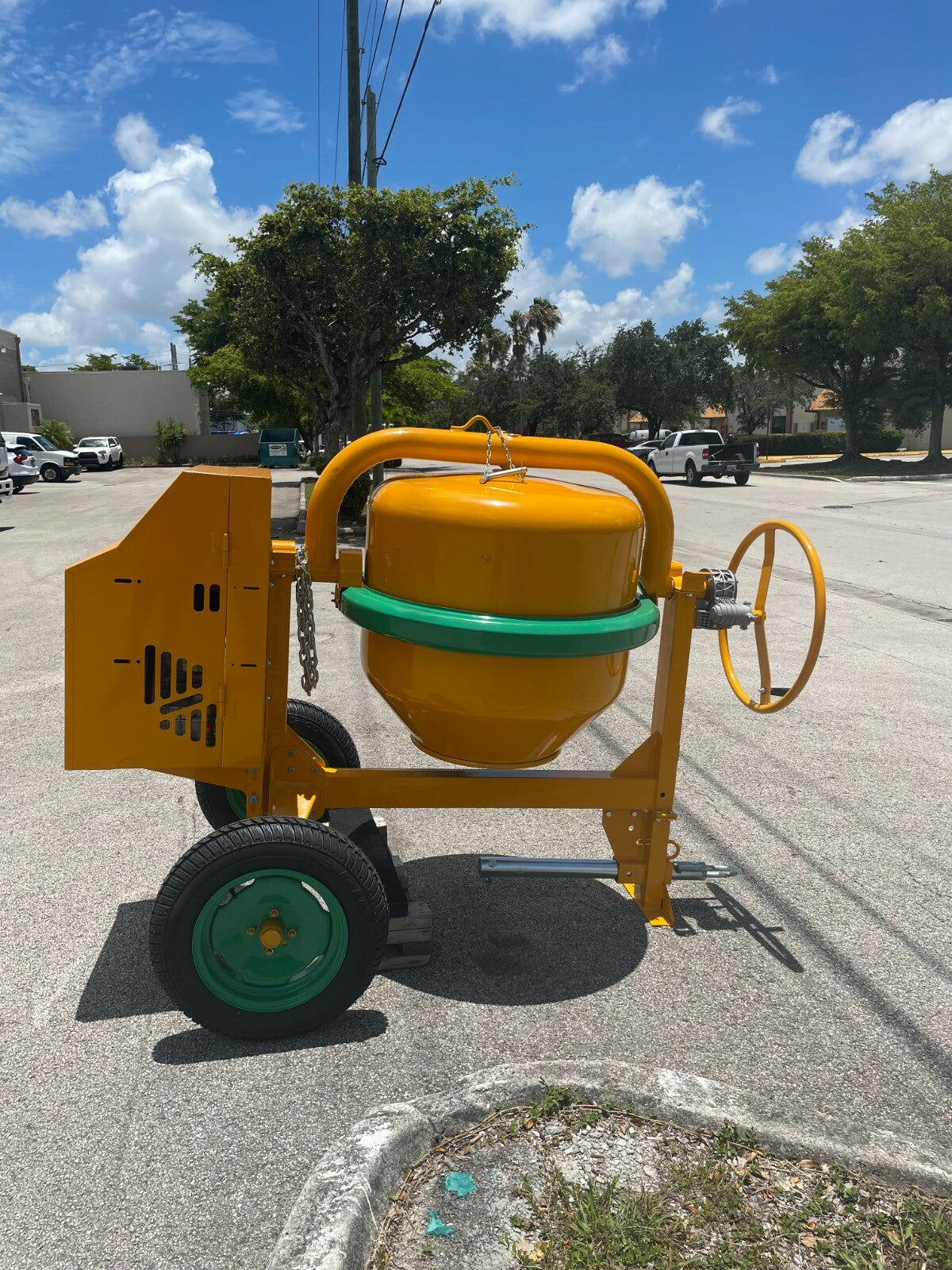 12 Cubic Feet,Cormac Concrete Mixer MADE in ITALY, HONDA GX240, 8 Hp Gas Engine